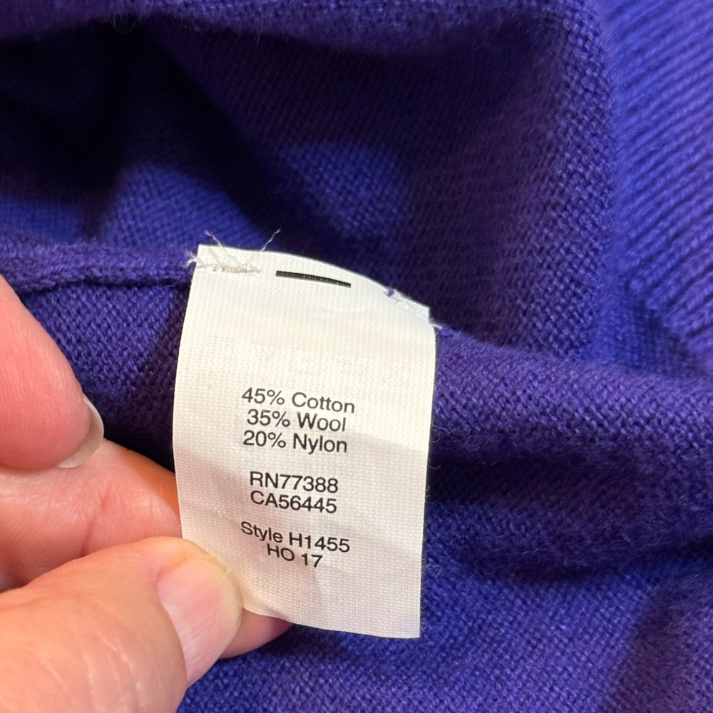 J. Crew Women's Midi Dress in Vibrant Purple - Picture 6 of 7